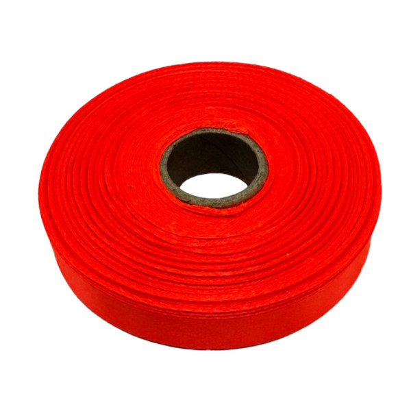 Атласна стрічка для рукоділля АБ-619 12 см х 23 м оранж неон Атласна стрічка для рукоділля АБ-619 12 см х 23 м оранж неон