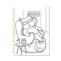 Дитяча розмальовка з олівцями "Coloring fun" НТ-39-03 24 аркуши