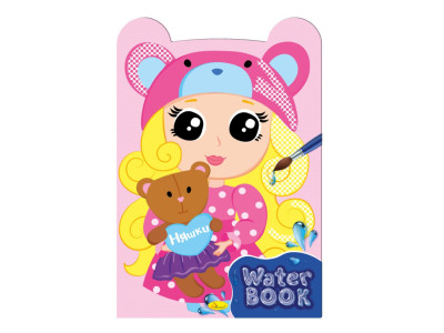 Дитяча розмальовка "Water Book Няшки" РМ-82-02 6 аркушів