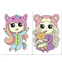 Дитяча розмальовка "Water Book Няшки" РМ-82-02 6 аркушів