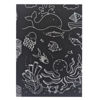 Скретчбук "Europe" 20-0915-WH-1 на спіралі 10 аркушів 14х20 см