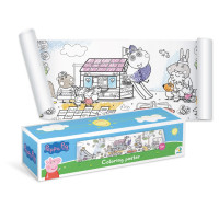 Дитяча розмальовка "Peppa Pig: Прогулянка з родиною" 200184 великий формат 70×16 см Дитяча розмальовка "Peppa Pig: Прогулянка з родиною" 200184 великий формат 70×16 см