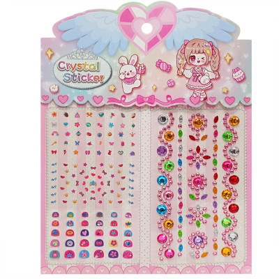 Наклейки декоративні XY-008-1(Pink) для авто ноутбуків телефонів