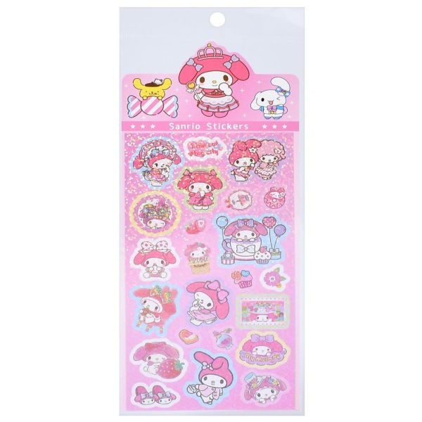 Декоративні наклейки "Sanrio Stickers" SZ240906-11 з блискітками Декоративні наклейки "Sanrio Stickers" SZ240906-11 з блискітками