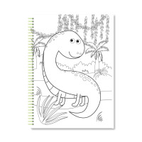 Дитяча розмальовка з олівцями "Coloring fun" НТ-39-04 24 аркуши