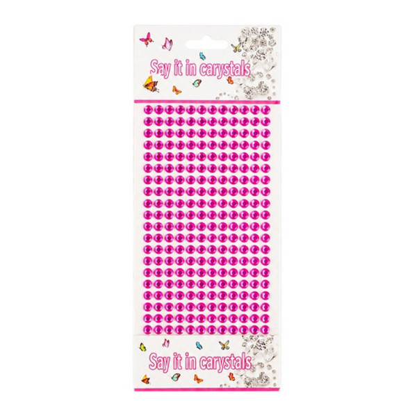 Декоративні наклейки XY-003(Pink) для авто ноутбуків телефонів