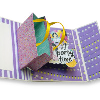Набір для створення pop-up листівки "Party Girl" FDGCK-052 14 x 16 см