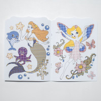 Водна розмальовка "Принцеси" 10171025 8 сторінок 22 наліпки