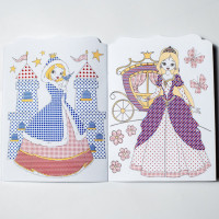 Водна розмальовка "Принцеси" 10171025 8 сторінок 22 наліпки