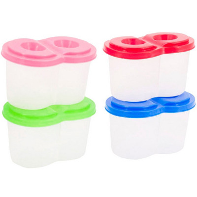 Непроливаючий стакан "№2" 922315 подвійний в асортименті