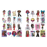 Розмальовка зі стікерами "BB Nation SWAG" LCB35 16 сторінок