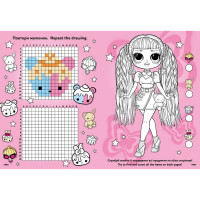 Розмальовка зі стікерами "BB Nation SWAG" LCB35 16 сторінок