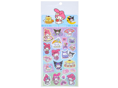 Декоративні наклейки "Sanrio Stickers" SZ240906-13 з блискітками