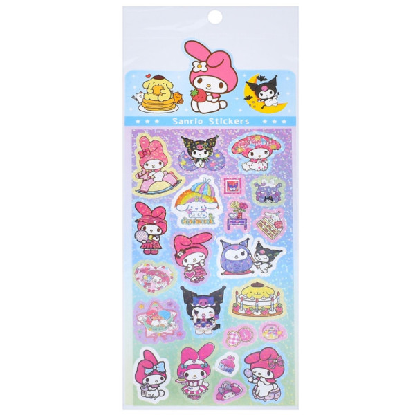 Декоративні наклейки "Sanrio Stickers" SZ240906-13 з блискітками Декоративні наклейки "Sanrio Stickers" SZ240906-13 з блискітками