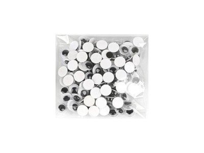 Творчий набір для аплікацій "Очі" ЕД-520 8 мм 10 грам 230 штук