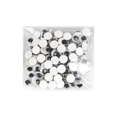 Творчий набір для аплікацій "Очі" ЕД-520 8 мм 10 грам 230 штук