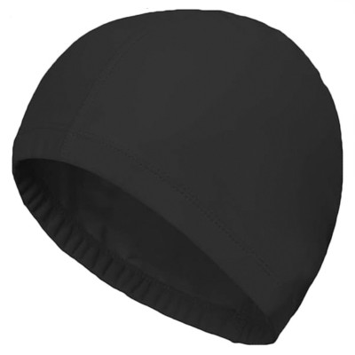 Шапочка для плавання універсальна "Fabric" NE-SP-SW02BK тканинна чорна