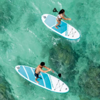 SUP-борд Aqua Quest 240 68241 240 х 76 х 13 см дошка весло ручний насос сумка SUP-борд Aqua Quest 240 68241 240 х 76 х 13 см дошка весло ручний насос сумка