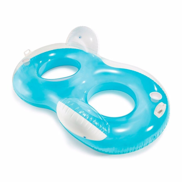 Надувний круг-шезлонг для двох 56800 198 х 117 см 2 ручки