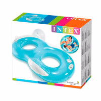 Надувний круг-шезлонг для двох 56800 198 х 117 см 2 ручки