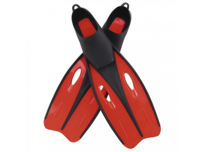 Ласти для плавання BW 27023 розмір 40-42 в сітці Червоний