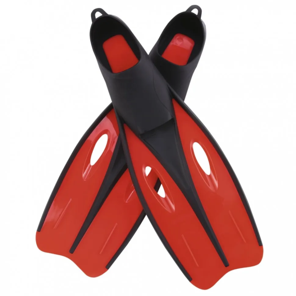 Ласти для плавання BW 27023 розмір 40-42 в сітці Червоний