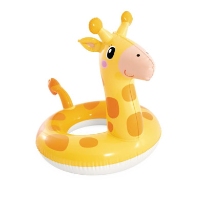 Дитяче надувне коло Big Animal Rings Жираф 59221(Yellow) розмір 81х58 см