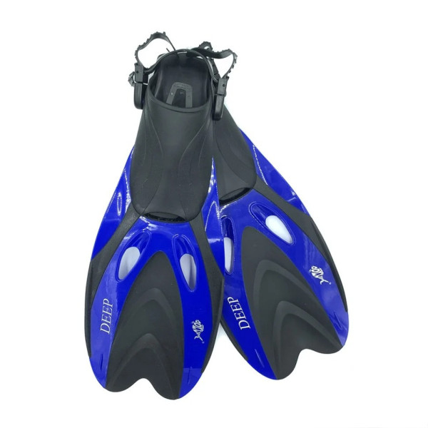 Ласти з відкритою пятою DLV Deep NE-66-39-43-B розмір SM/MD 39-43 сині