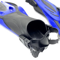 Ласти з відкритою пятою DLV Deep NE-66-39-43-B розмір SM/MD 39-43 сині