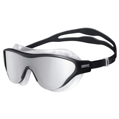 Окуляри для плавання "THE ONE MASK MIRROR" Arena 004308-101 чорний сріблястий OSFM