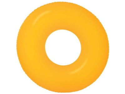 Надувний круг для купання 59262 неоновий Жовтий