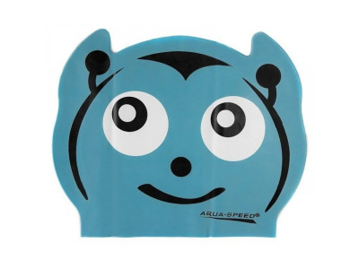 Шапка для плавання "ZOO Latex UFO" 5766 Aqua Speed ​​116-ufo синій OSFM