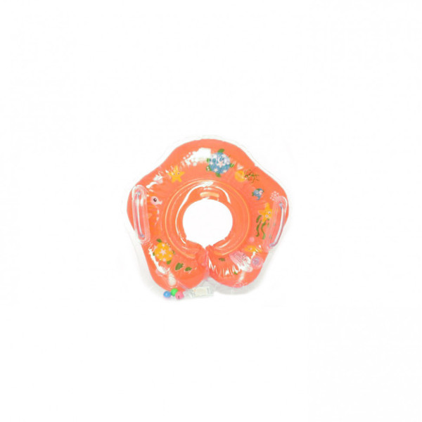 Дитяче коло для купання MS 0128 Помаранчевий