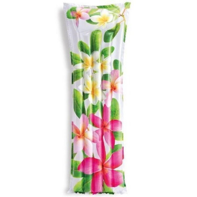 Матрац надувний пляжний "Відпочинок" 59720 183 х 69 см Квіти