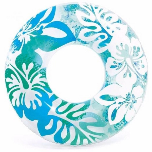Надувний круг "Пальмове листя" 59251 91 см синій Синій Надувний круг "Пальмове листя" 59251 91 см синій Синій