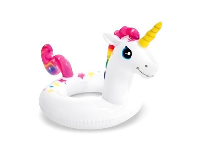 Дитячий надувний круг "Звірята" 59221(White) розмір 81х58 см