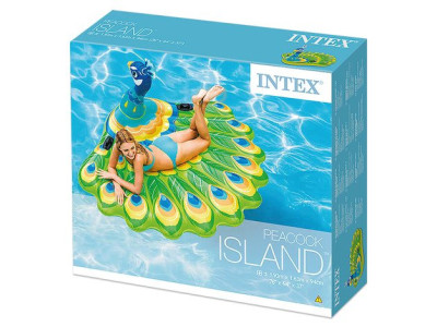 Надувний плотик "Павич" 57250 розмір 193х163х94 см