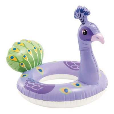 Дитячий надувний круг "Павич" 59221(Violet) розмір 81х58 см