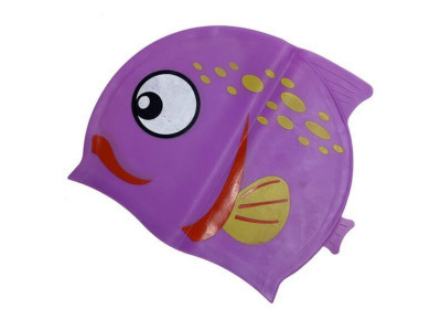 Шапочка для плавання дитяча Fish NE-SW-390-V фіолетова