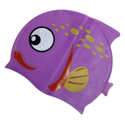 Шапочка для плавання дитяча Fish NE-SW-390-V фіолетова
