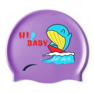 Шапочка для плавання дитяча Fish NE-SW-390-V фіолетова