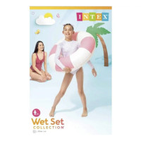 Дитяче надувне коло Coastal Cabana Tube 59271(Pink) 91 см Дитяче надувне коло Coastal Cabana Tube 59271(Pink) 91 см