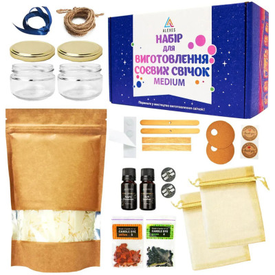 Набір для виготовлення соєвих свічок MEDIUM SSM-006