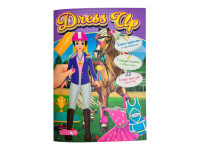 Книга-одягалка з наліпками "Girls’ hobbies" LS-03-02 серія "Dress Up"