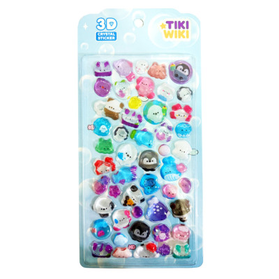 Набір 3D-наліпок "Тікі море S2" Tiki Wiki 25ESE009-08 серії Crystal Набір 3D-наліпок "Тікі море S2" Tiki Wiki 25ESE009-08 серії Crystal