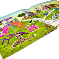 Дитяча книжечка з наклейками "Dogs & Cats" РМ-87-02