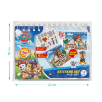 Набір стікерів на пружині "Paw Patrol" 200750 8 листів багаторазових стікерів