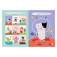 Дитяча книжка улюблені наліпки для малят "Кумедні тваринки" РМ-64-06