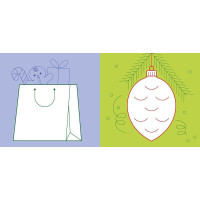 Дитяча книжечка з наклейками "Різдво" 668012 8 сторінок