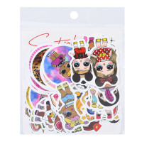 Дитячий набір наліпок "Ляльки L.O.L" YG0435-3 в упаковці 50 шт
